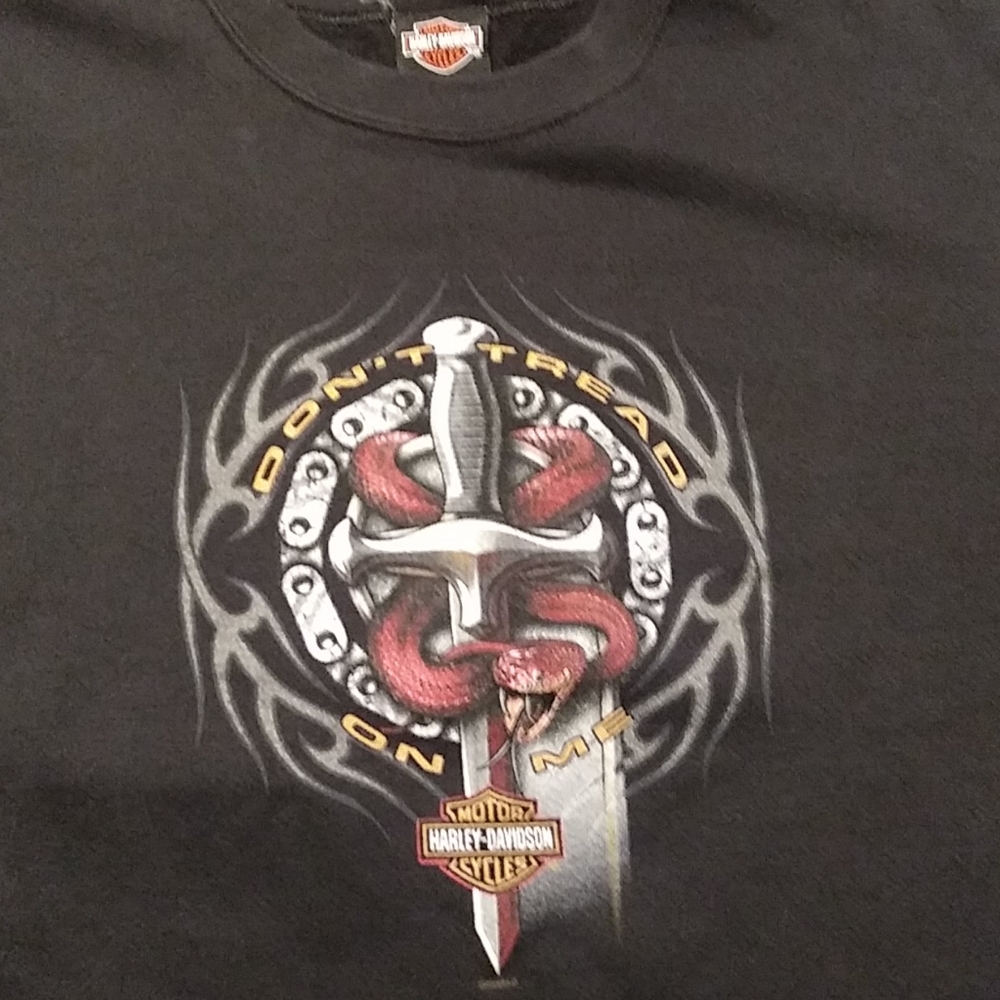 Harley Davidson Don't Tread On Me sweatshirt